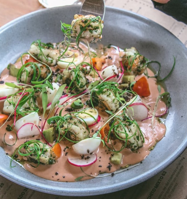 Causa de Langostinos